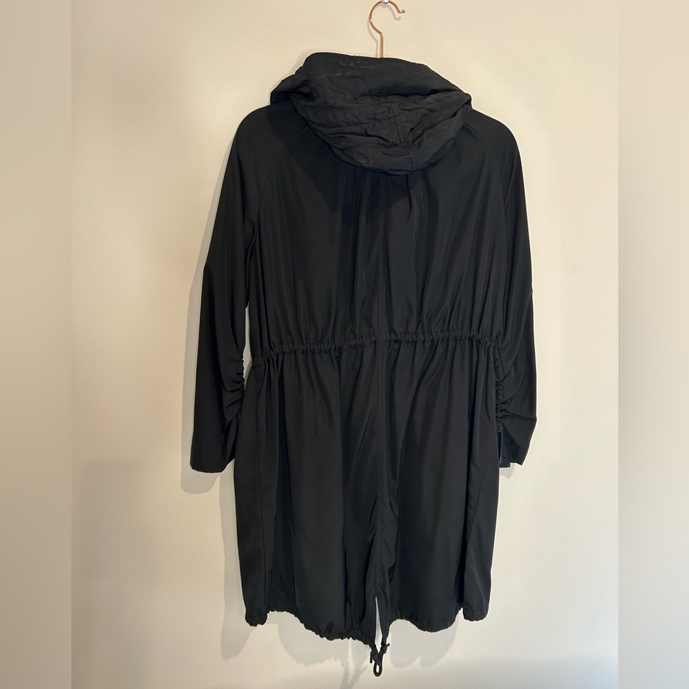 Zara Long Black Jacket - Picture 2 of 5
